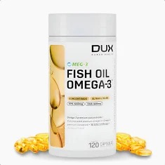 Fish Oil Omega 3 Dux Concentrado 120 Caps
