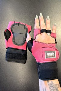 Luvas Modelo com Munhequeira ( Rosa) - Alemão Suplementos