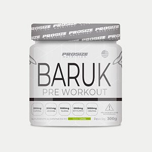 Pre treino Baruk (300g) algodão doce - Prosize