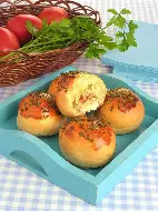 Pãozinho de Batata Com Frango - Qerita Saudavel