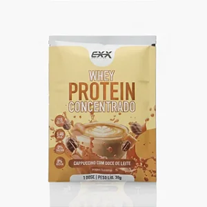 Monodose 30g Whey Concentrado • Cappuccino com Doce de Leite