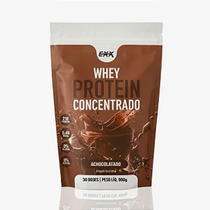 Whey 100% Concentrado Pouch 900g – Exx Nutrition | Achocolatado