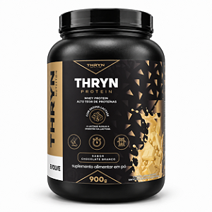 Whey Protein Chocolate Branco 900g - zero Lactose - THRYN