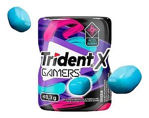Trident X-Fresh sabor Acid Blue