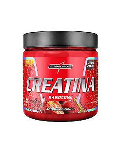 Creatina Hardcore Sabor Morango 350g - Integralmedica