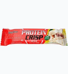 Crisp Bar Leite em Pó com Creme de Avelã 45g - Integralmedica