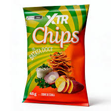 Chips de Batata-Doce Sabor Creme de Cebola
