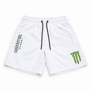 Bermuda Masculina Monster - Branca G