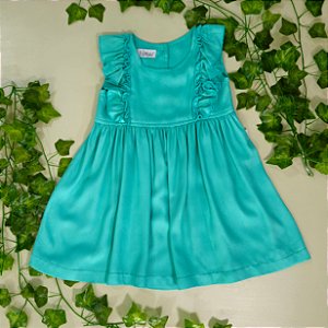 Vestido Due Bambini Lara Verde Menta