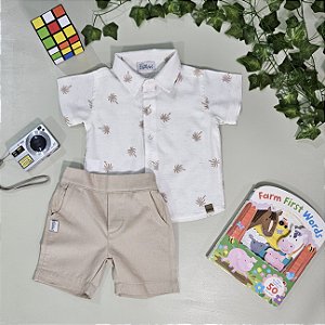 Conjunto Due Bambini Giovani Capuccino