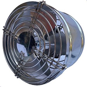 Exaustor Qualitas EQ200 20cm Inox Bivolt Varanda Gourmet Frigorífico