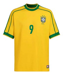 Camisa Retrô Brasil 98 – Manto do Fenômeno