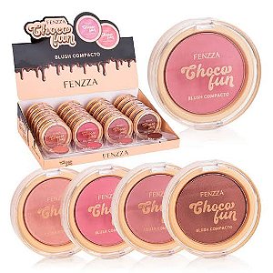 Blush Compacto Choco Fun - Fenzza