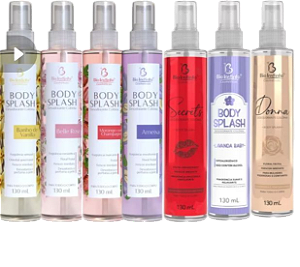 Body Splash Feminino - Perfume Corporal com Fragrâncias Irresistíveis