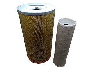 ELEMENTO FILTRO PRIMARIO/SECUNDARIO 102 X 200 X 374 60HP SIMILAR CHICAGO PNEUMAT