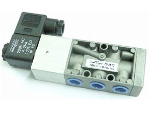 VALVULA SOLENOIDE MOLA 1/4 5 VIAS        6580