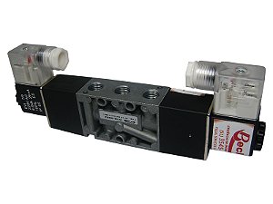 VALVULA SOLENOIDE SOLENOIDE 1/4 5 VIAS [6588]