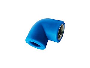 JOELHO 90 MISTO 25MM X 1/2 PPR AZUL