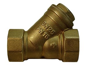 FILTRO Y ROSCA 1/2" TELA EM AÇO INOX