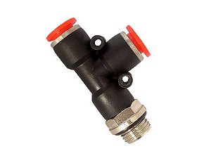 TEE UNIAO INSTANTANEO 10MM X 1/4 ROSCA LATERAL