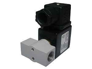 VALVULA SOLENOIDE MINI 1/4 17W 2VIAS 220V