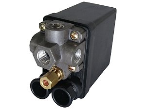 PRESSOSTATO 135 - 175 PSIG 4 VIAS 1/4 COM BOTAO