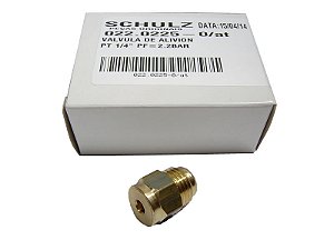 VALVULA DE ALIVIO NPT 1/4" PF=2.2 BAR CSA 8.5