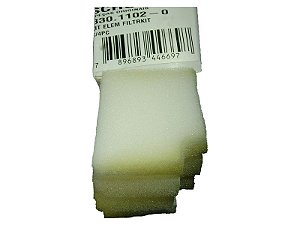 KIT ELEMENTO FILTRO AR C/4PC  (RETANGULAR)