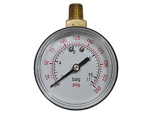 MANOMETRO VERTICAL 1/8" NPT 250PSI