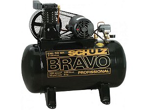 COMPRESSOR DE AR CSL 10BR/100 MOTOR TRIFASICO 2CV 380V