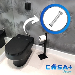 TUBO DE LIGAÇÃO AJUSTÁVEL 30 CM CROMADO