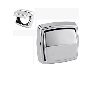 ACABAMENTO PARA VÁLVULA DE DESCARGA DECA HYDRA DOCOL CROMADO