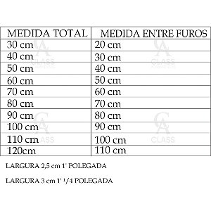 Puxador Duplo 50 Cm - 1 Preto Fosco-porta Madeira/vidro