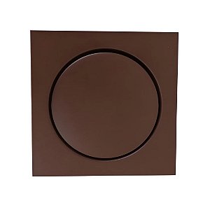 RALO CLICK POP UP INTELIGENTE ANTI ODOR INOX AÇO CORTEN 15 x 15 CM C/ PORTA GRELHA