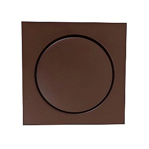 RALO CLICK ANTI ODOR INOX AÇO CORTEN 15 x 15 CM C/ PORTA GRELHA