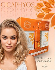 KIT SHAMPOO (300ML) + REESTRUTURADOR (300ML) - CICAPHYOS