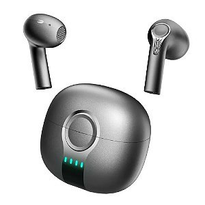 Fone de Ouvido Bluetooth Sem Fio Lelong 2413 com Case Recarregável e Display de
