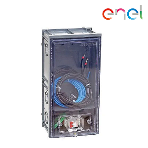 Caixa de Luz em Policarbonato para 1 Medidor – Padrão ENEL