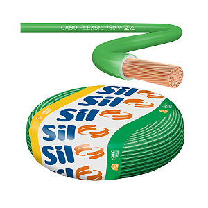 Cabo Elétrico flexivel 2,5mm² Verde SIL – Alta Qualidade e Segurança!