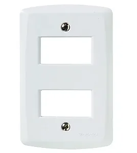 Placa 4x2 com 2 Postos - Tramontina Lux²