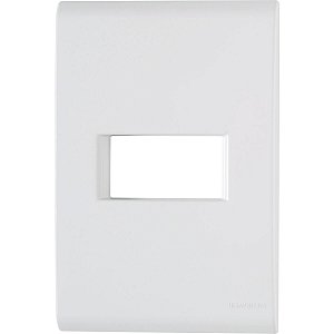 Placa Horizontal 4x2 com 1 Posto - Tramontina LIZ