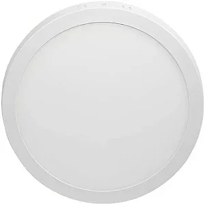 Painel de LED Taschibra  24W Redondo de Sobrepor - Luz quente 3000K