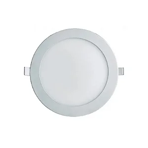 Painel de LED Taschibra 18W Redondo de Embutir - Luz Quente 3000K