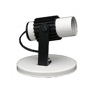 Spot Tubinho Branco para 1 Lâmpada Soquete E-27