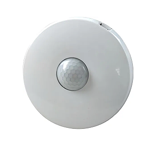 Sensor De Presença Teto Interno Fotocélula Redondo - Aplacel