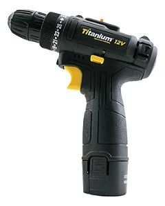 Parafusaderia Titanium Bateria 12V 3/8" Bivolt