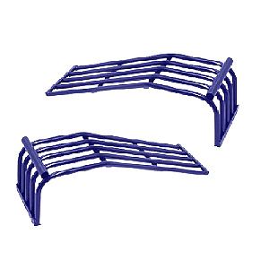 RAMPA COM 90º PARA ELEVAÇÃO DE VEICULO  - KIT 2 PÇS