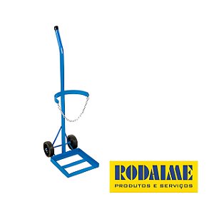 CARRINHO PARA  1 CILINDRO DE OXIGÉNIO - 3 M³