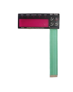 Teclado Ramuza Idr 7500 6 vias ( balança com bateria) flat 12,5 cm