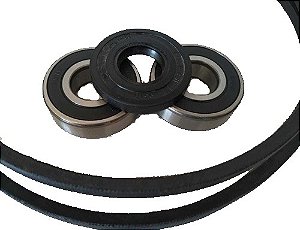Kit Retentor+rolamento+correia Processador Metvisa Mpa/mpam